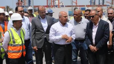 وزير النقل يتابع التجهيزات النهائية للافتتاح الرئاسي لمحطة تحيا مصر بالإسكندرية
