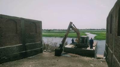 ضمن المرحلة الثانية للموجة 21 ... إزالة  42 حالة تعدي على أملاك الدولة بالجيزة 