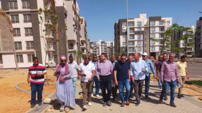 رئيس جهاز " الشيخ زايد " يتابع سير العمل بمشروع "جنة" وأعمال المرافق بتوسعات المدينة