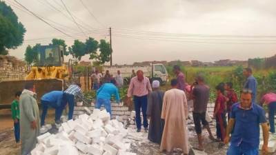 رئيس مركز ومدينة سمالوط: تنفيذ إزالة عدد 17 حالة تعدي  ضمن المرحلة الثانية من الموجة الـ21