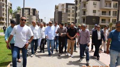 «مسؤولو الإسكان» فى جولة تفقدية لمشروعات «جنة» بالشيخ زايد 