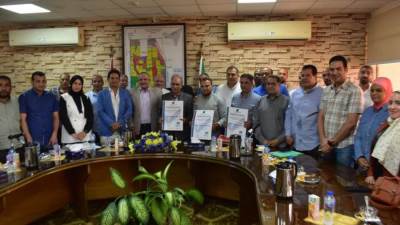 جهاز مدينة الشروق يحصل على 3  شهادات " أيزو "..وتأهيل جهاز السويس الجديدة للحصول عليها