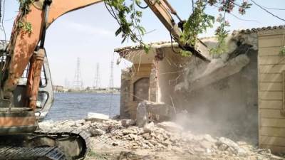 إزالة 37 حالة تعدي علي أملاك الدولة بمراكز العياط والبدرشين والحوامدية بالجيزة