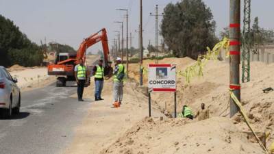 وزير الإسكان يتابع موقف أعمال المرافق والطرق الجارية بمنطقة الحزام الأخضر  بمدينة ٦ أكتوبر