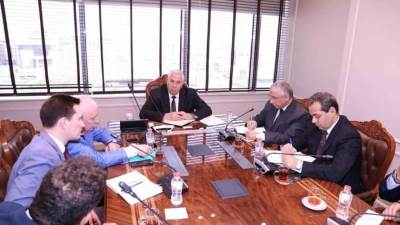 وزير الزراعة يبحث مع كبرى الشركات الروسية  التعاون في مجال إنتاج التقاوى 