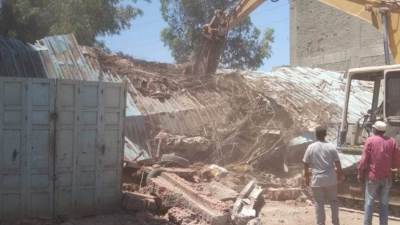 إزالة 4 حالات  تعدى على أملاك الدولة بمركز ومدينة فارسكور بدمياط