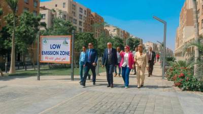 إطلاق مبادرة المناطق منخفضة الانبعاثات من العاصمة الادارية لمواجهة التغيرات المناخية