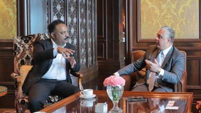 اجتماعات مكثفة لرئيس اقتصادية قناة السويس مع كبرى الشركات الهندية العاملة في قطاعات الطاقة الجديدة والحديد والصلب والبنية التحتية 