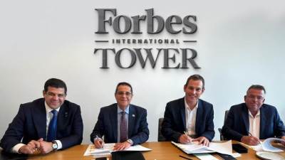 لتشغيل برج «فوربس إنترناشيونال تاور».. «ماجنوم العقارية» توقع مذكرة تفاهم مع "شنايدر إلكتريك" و"H2-Enterprises"