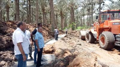 إزالة 15 حاله تعدي بالبناء المخالف علي الأراضي الزراعية في العياط والبدرشين ومنشاة القناطر 