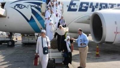 مصر للطيران تسير اليوم 21 رحلة جوية لعودة حجاج بيت الله الحرام