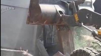 إزالة 7 حالات تعدى على أملاك الدولة بفارسكور دمياط مع بدء المرحلة الثالثة للموجة 21