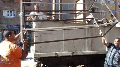 محافظة الجيزة ترفع 2845 حالة إشغال للمقاهي والكافيهات بأحياء الهرم والدقي