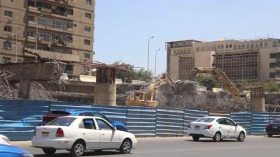 محافظ الجيزة يتفقد نسب التنفيذ بمشروع توسعه وتطوير كوبرى 15 مايو 