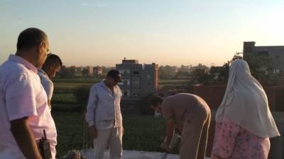 محافظ المنوفية : إزالة 77 حالة  تعدى واسترداد ما يقرب من  8 آلاف متر 