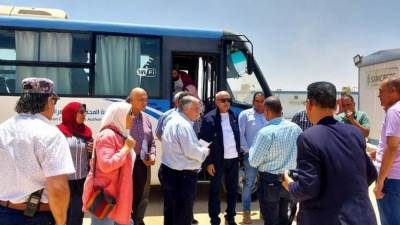 مسئولو «الإسكان» يتفقدون محطة رفع المياه وأعمال تطوير الطرق  بمدينة بدر