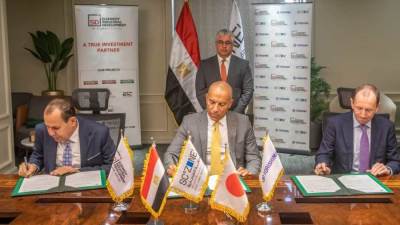 بـ 5 مليون دولار استثمارات ..توقيع عقد تخصيص أرض لمركز صيانة مضخات المياه بين «السويدي»و«توريشيما» اليابانية