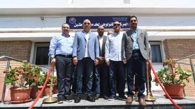 وزير الإسكان يفتتح المركز التكنولوجي لخدمة عملاء منظومة المياه بمدينة النوبارية الجديدة