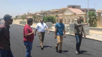 «الغيطي» يتفقد مشروعات الطرق والأعمال الجارية بمشروعي «جنة وسكن مصر»