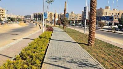 بيع 10 محال تجارية  بالحي الـ13 بالشيخ زايد في مزاد علني