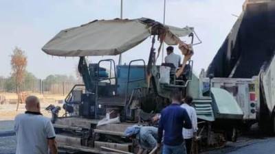 رئيس الجهاز: مواصلة أعمال تنفيذ وتطوير الطرق بالمناطق المختلفة بالشيخ زايد 