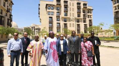 بالصور .. جولة وزيرة الإسكان الكاميرونية لمشروعات تطوير "مثلث ماسبيرو" و"مجرى العيون" بالقاهرة