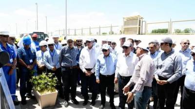 وزير البترول يفتتح مشروعات التطوير والتوسعات بميناء الحمراء البترولي بالعلمين الجديدة