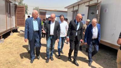 وزير الإسكان يزور عدداً من المشروعات بالعاصمة العراقية بغداد تشارك في تنفيذها شركات مقاولات مصرية