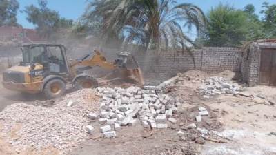 إزالة 5 حالات تعد على أراضى زراعية بمدينة أبشواي بالفيوم