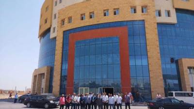 تتولى وزارة الإسكان تنفيذها .. 92 % نسبة تنفيذ مستشفى شفاء الأطفال  بسوهاج الجديدة