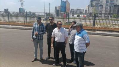 رئيس جهاز دمياط الجديدة يتفقد سير العمل بمشروع «جنة» السكنى