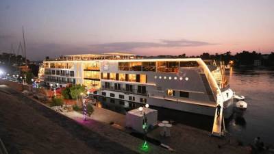 «فايكنج للبواخر» و«المقاولون العرب» يفتتحان أحدث الفنادق العائمة بأسوان