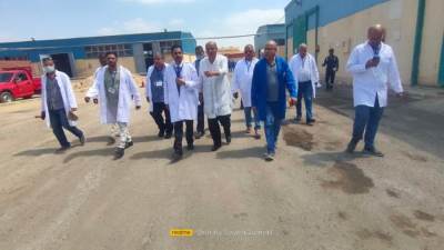 لتنشيط الاستثمار بالمدينة ... رئس جهاز النوبارية فى زيارة  لمصانع كفر الزيات للصناعات الزراعية والكيماويات 