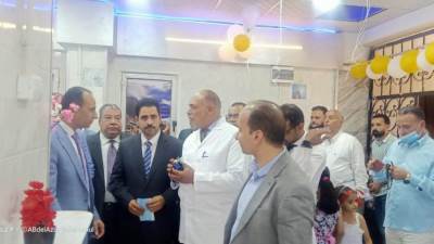 بحضور رئيس الجهاز .. افتتاح وحدة الغسيل الكلوي بمستشفى النوباريه المركزي بعد أعمال التوسعة 