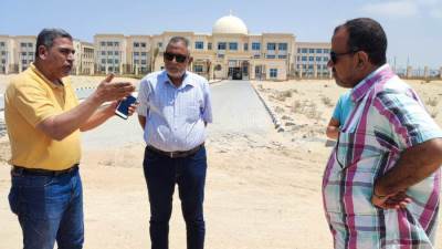 مسئولو الإسكان يتفقدون أعمال المرافق لـ217عمارة بـ «سكن كل المصريين» ببورسعيد الجديدة