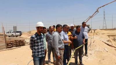 رئيس الجهاز:تكثيف الأعمال الجارية بمناطق جنوب الأحياء والحزام الأخضر بمدينة 6 أكتوبر