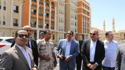 «التنمية الحضرية»:إنشاء78 عمارة بإجمالي  1872 وحدة سكنيةعلى أرض محلج شركة الوادى بالمنيا 