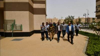 «الإسكان»:وفد من دولة كينيا يتفقد مشروع تنفيذ 74 برجاً سكنياً  بحدائق أكتوبر