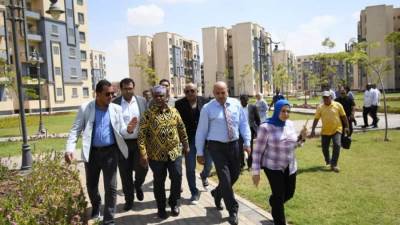 «الإسكان»تنظم جولة موسعة لوفد كيني بمدن العاصمة الإدارية الجديدة وبدر وحدائق العاصمة