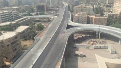 رئيس «المركزى للتعمير» : تشغيل جزئي لمحور عمرو بن العاص أكتوبر المقبل