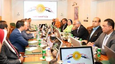 وزيرا التنمية المحلية والبيئة يتابعان تطوير منظومة إدارة المخلفات الصلبة ببورسعيد