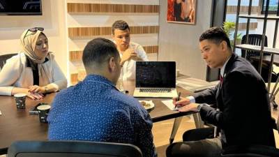 إقبال كبير على جناح «نواصي العقارية» في معرض سيتي سكيب 2023 (صور)