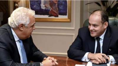 وزير الصناعة يبحث خطط الشراكة مع مجموعة هايدلبرج ماتيريالز مصر المتخصصة في تصنيع الأسمنت