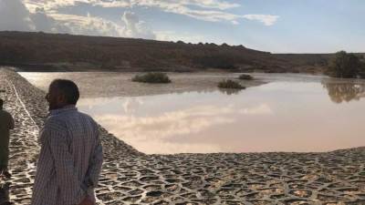 «الري»: أعمال الحماية التى نفذتها الوزارة ساهمت فى حماية مدينة مرسى مطروح من السيول 