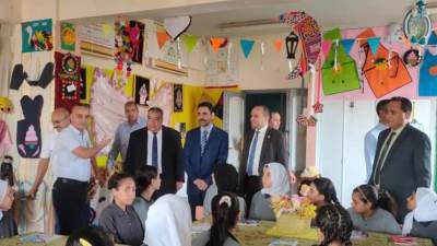 رئيس «جهاز النوبارية الجديدة» يتفقد عدداً من المدارس للاطمئنان على حسن سير العام الدراسي الجديد  