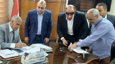 مياه الشرب بالجيزة توقع عقداً مع شركة «فوري دهب» لتعزيز الخدمات الإلكترونية