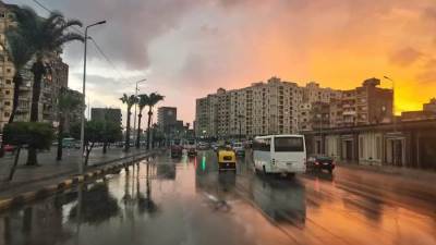 رفع درجة الاستعداد القصوى بمحافظة الإسكندرية لمواجهة موجة الطقس الممطر