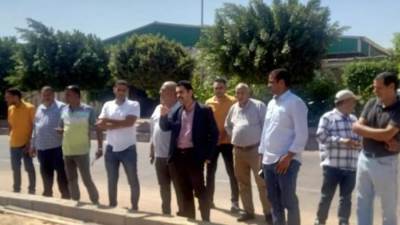 رئيس جهاز النوبارية الجديدة يتفقد أعمال تطوير الطرق والخدمات والمرافق بالمدينة