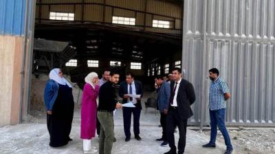 رئيس جهاز السويس الجديدة والقائم بأعمال  هيئة التنمية الصناعية يستعرضان موقف قطع الأراضى الصناعية بعتاقة