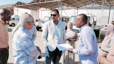 رئيس جهاز مدينة طيبة الجديدة يتابع استعدادات مواجهة الأمطار